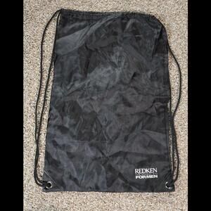 Redken For Men Drawstring Bag In Black One Size